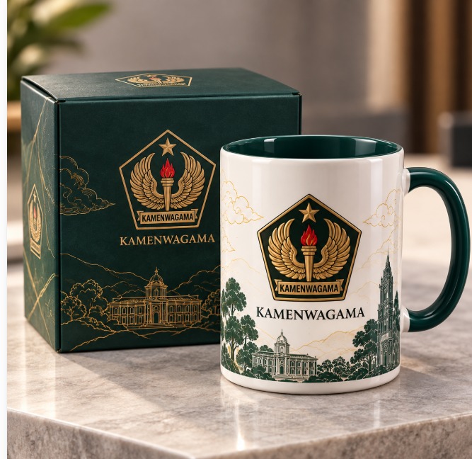 Mug Keramik Eksklusif KAMENWAGAMA